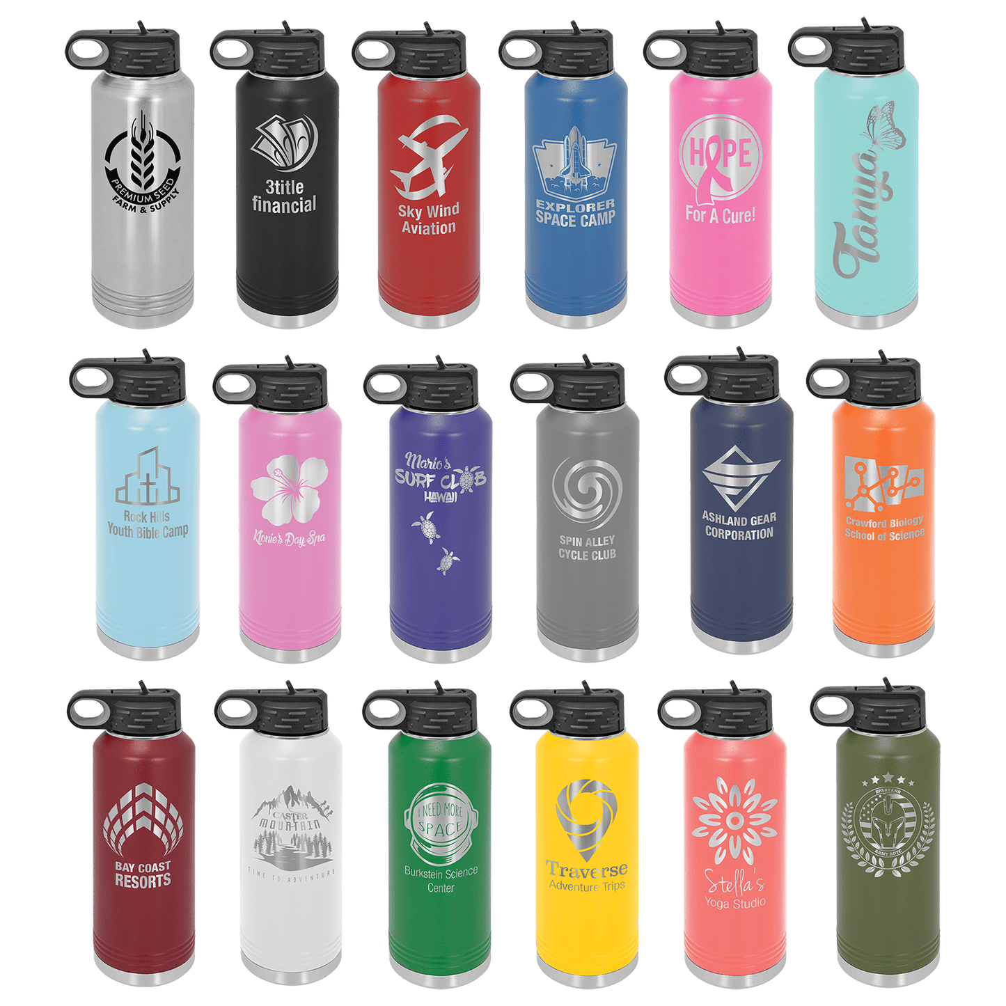 Polar Camel 40 oz. Water Bottle - Custom Engraved