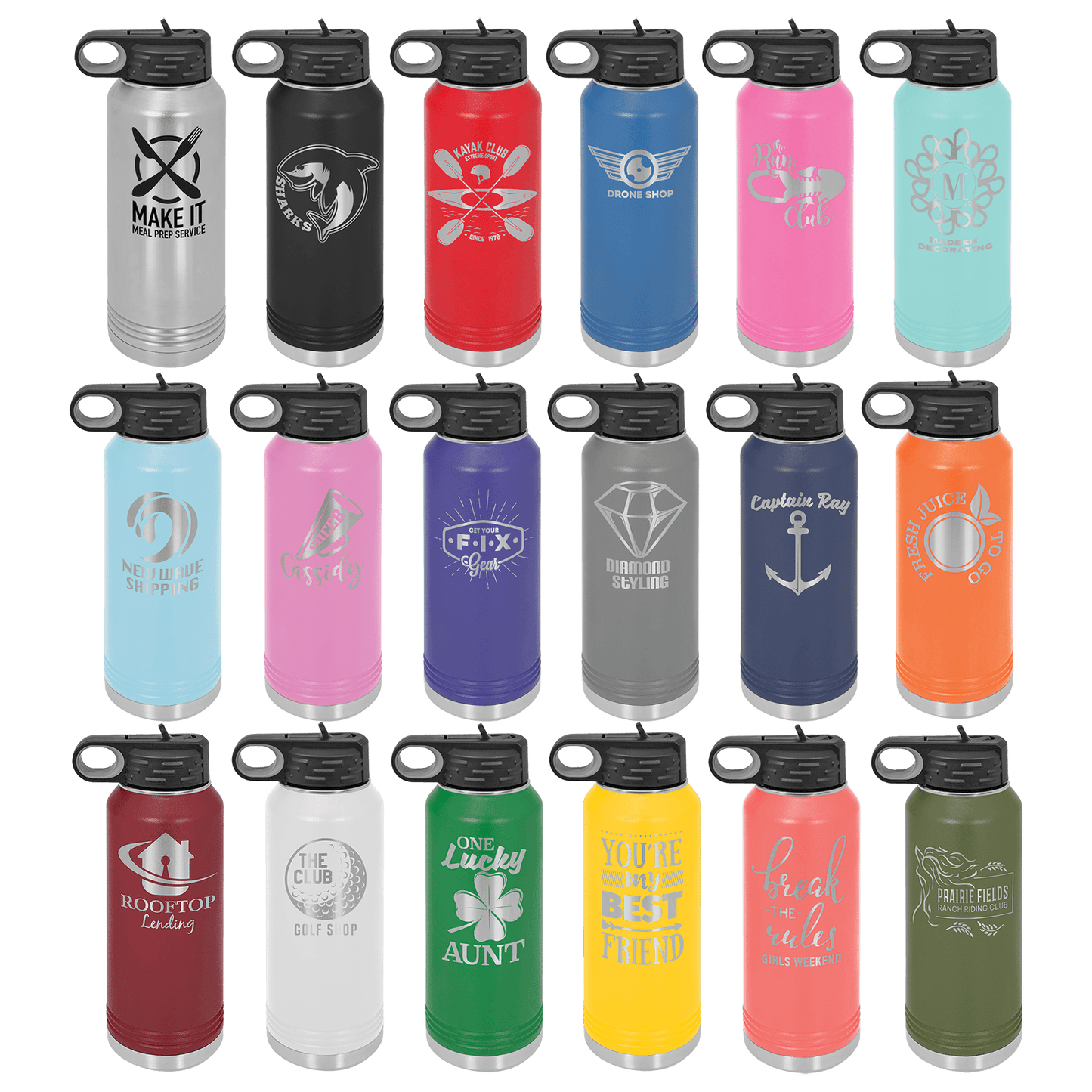32 oz. Polar Camel Water Bottle - Custom Engraved