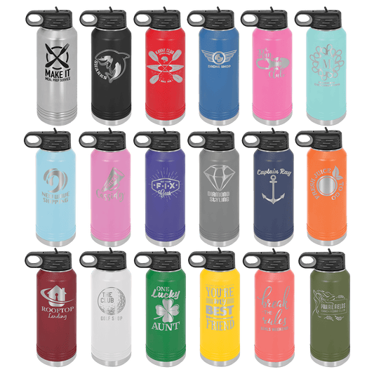 32 oz. Polar Camel Water Bottle - Custom Engraved