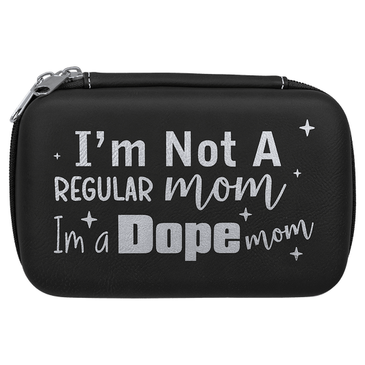 7" x 4" x 2 1/2" Rawhide Smoke Case - Custom Engraved